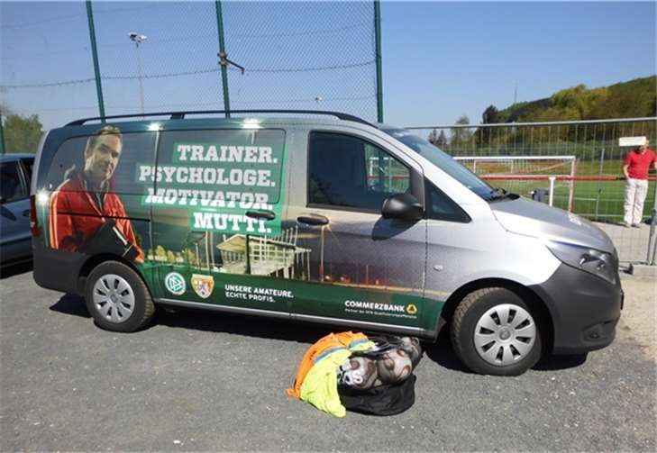 Das DFB-Mobil brachte den Kids viel Spaß und neue Tricks.