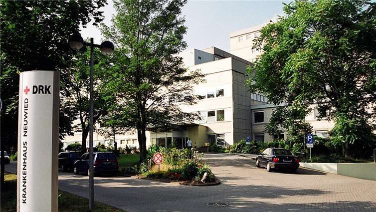 Ende einer Ära: DRK gibt Krankenhausbetrieb in Rheinland-Pfalz auf Das DRK-Krankenhaus Neuwied. Quelle: DRK gem. Trägergesellschaft Süd-West mbH