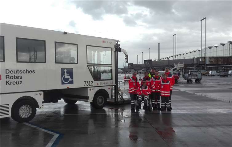 Das DRK Wehr am Flughafen Köln/Bonn. Foto: DRK Wehr