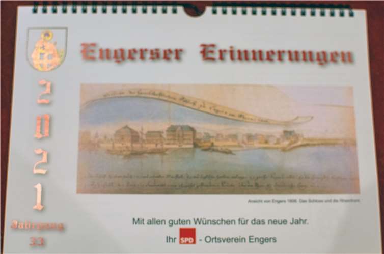 Das Deckblatt des Kalenders.