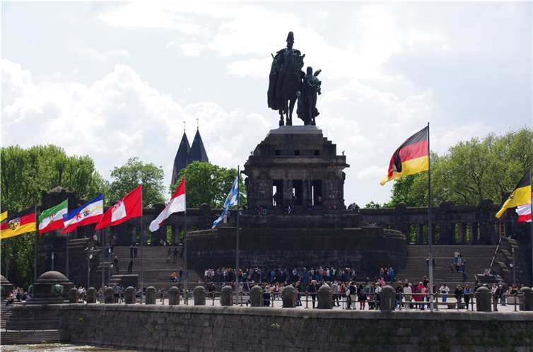 Das Deutsche Eck in Koblenz.  Foto: privat