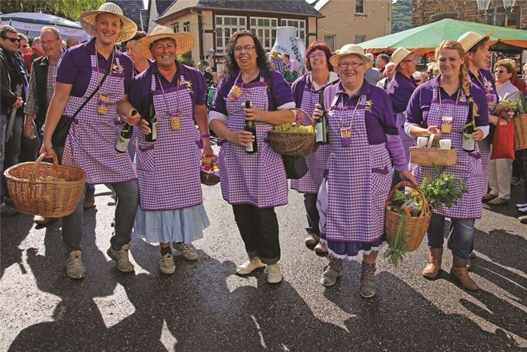 Das Dieblicher Weinfest sorgte bei jedem für gute Laune. Foto:Privat