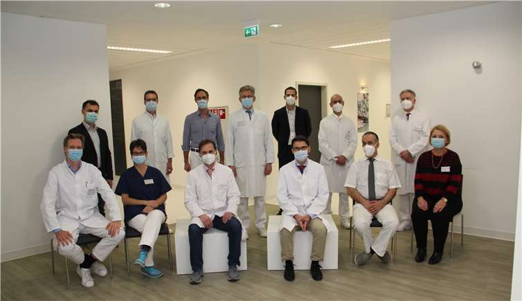 Das Direktorium und die Chefärzte des Marienhaus Klinikums sind auch an den Feiertagen da. Foto: privat.