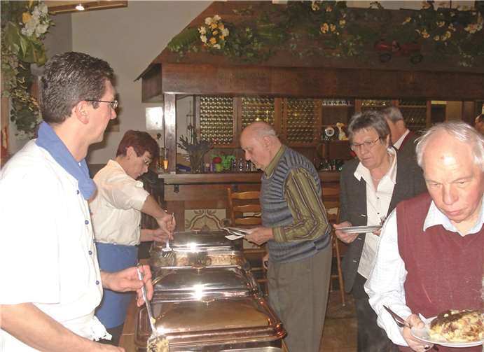 Das Döppekooche-Essen des Liederkranzes hat Tradition.privat