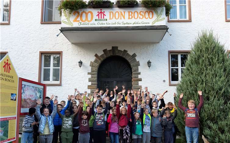 Das Don-Bosco-Haus in Jünkerath war drei Tage lang das neue Zuhause.Fotos: privat