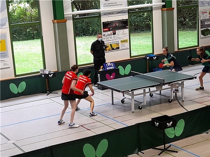 Das Doppel Schönau/Schönau bei ihrem Sieg. Foto: privat