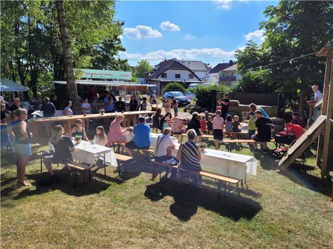 Das Dorffest war gut besucht. Fotos: privat