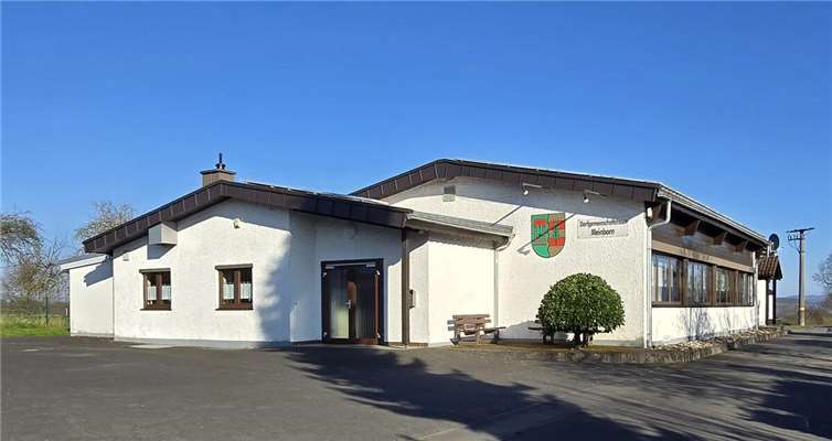Das Dorfgemeinschaftshaus Meinborn. Fotos: Ortsgemeinde Meinborn