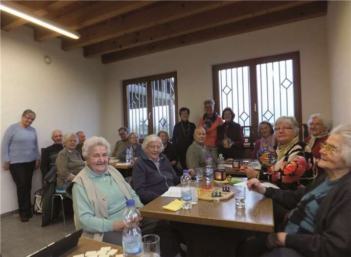 Das Dorfgemeinschaftshaus öffnet jeden ersten Mittwoch im Monat seine Türen. Heinz Kugel