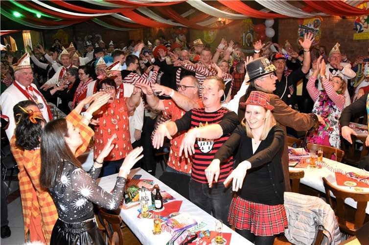 Das Dorfhaus war komplett ausverkauft.