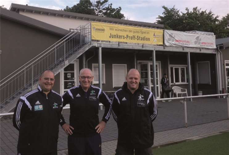 Das Dreiergespann blickt zuversichtlich in die neue Spielzeit. privat