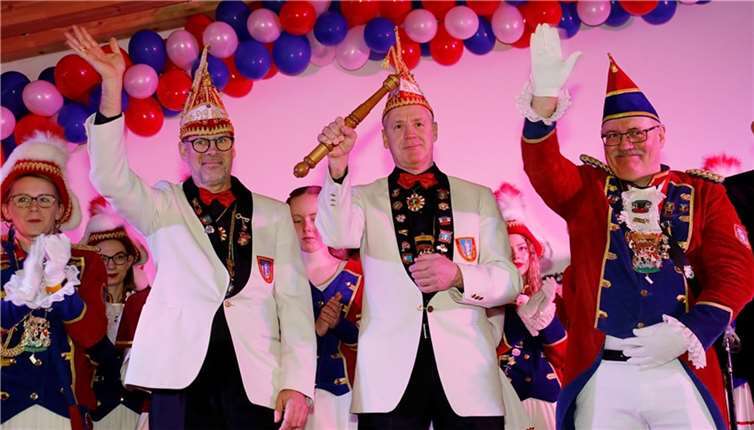 Das Dreigestirn der Session 2022/23 wurde verabschiedet.