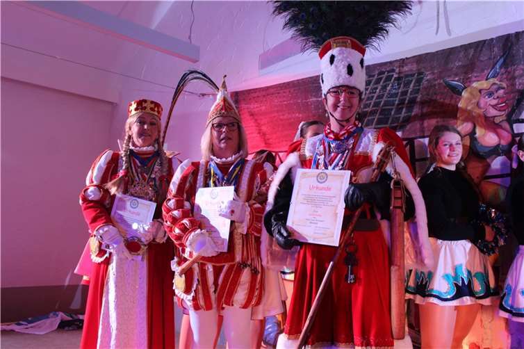 Das Dreigestirn der Stadt Rheinbach.