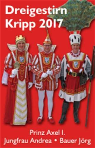 Das Dreigestirn lädt zur Hofburg-Einweihung ein.Harald Mittnacht