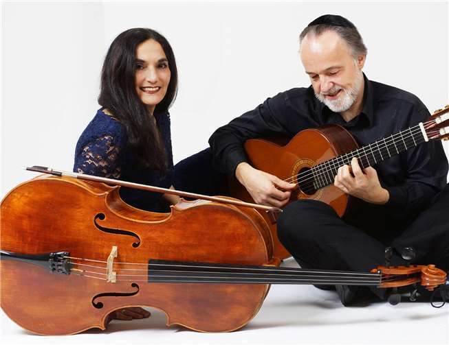 Das Duo Ariana Burstein & Roberto Legnani. Markus Weiler