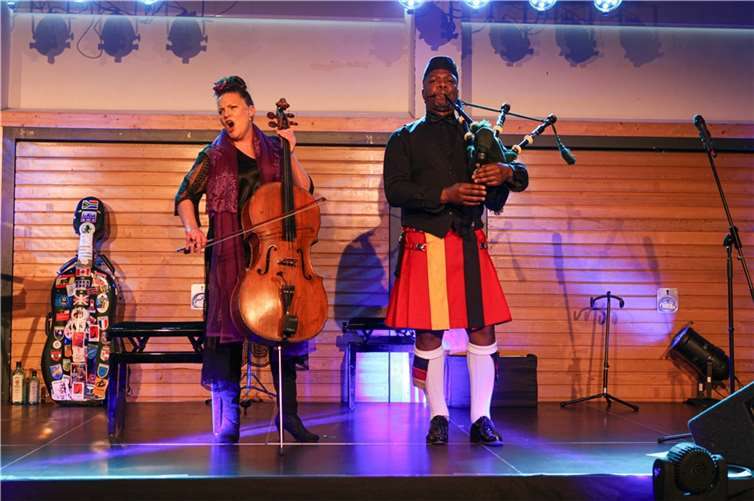Das Duo Carrington-Brown. Quelle: Landesmusikgymnasium RLP