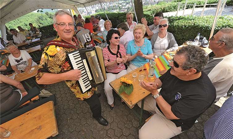 Das Duo „Die Steiner“ aus dem Westerwald sorgte für musikalische Unterhaltung.