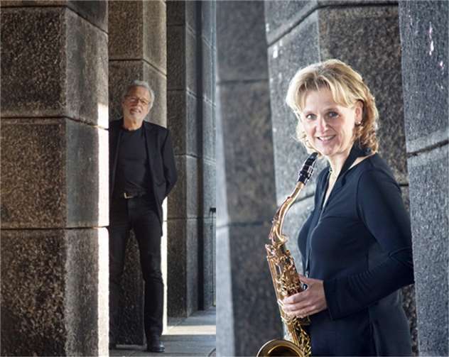 Das Duo „Jazz on Tandem“.Foto: privat