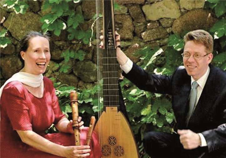 Das Duo La Vigna, Theresia Stahl und Christian Stahl. privat