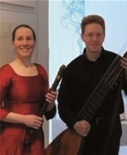 Das Duo La Vigna sind Theresia und Christian Stahl. privat