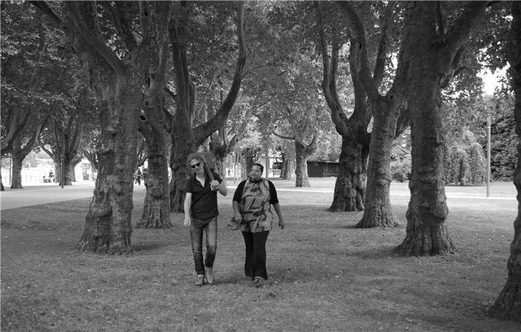 Das Duo „MO“: Patrick Schmitt und Mona Lay.