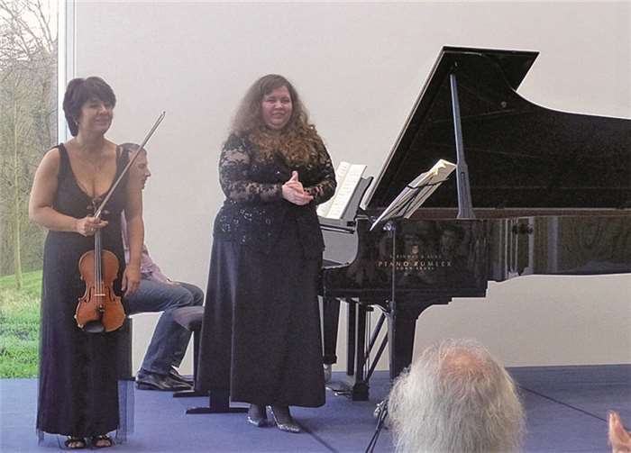 Das Duo Martin-Mangova begeisterte mit einer grandiosen Aufführung. privat