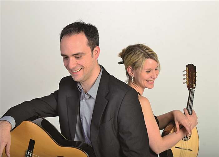 Das Duo ReCuerda gastiert in der Lukaskirche zu Vallendar.privat