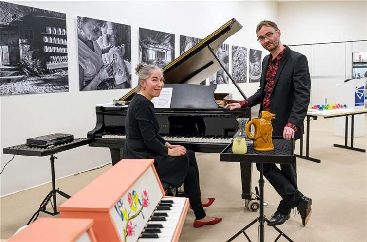 Das Duo ox&öl in Höhr-Grenzhausen.  Foto: Andreas List