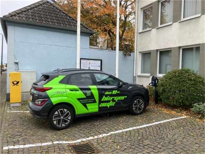 Das E-Bürgerauto.  Foto: Gerd Heim