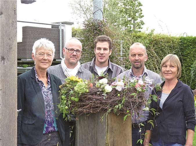 Das Ehepaar Blum mit Petra Petzold, Stefan Stratmann und Daniel Höpfner. BV