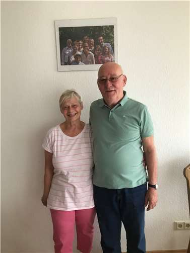 Das Ehepaar Schwall. Foto: OB Peter Labonte