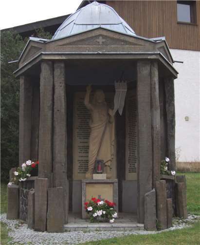 Das Ehrenmal an der Pfarrkirche. Foto: privat