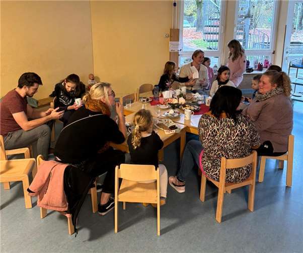 Das Elterncafé wurde von vielen besucht.  Foto: privat