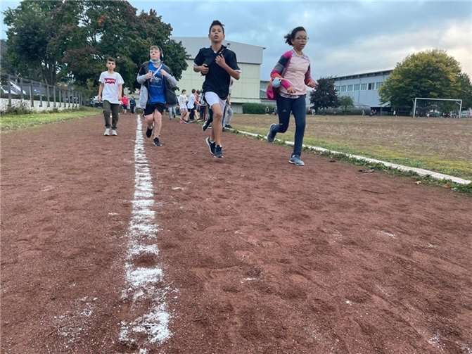 Das Engagement der Mädchen und Jungen war groß. Foto: Realschule+