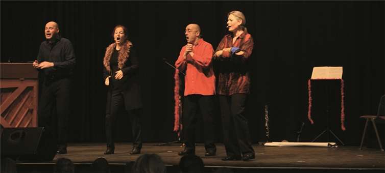Das Ensemble Confettissimo begeisterte die Wachtberger Grundschüler. Gemeinde Wachtberg