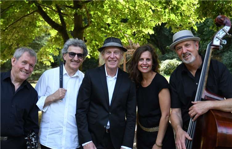 Das Ensemble JazzKlick spielt eingängige klassische Jazz Standards.  Foto: Stommel Stiftung