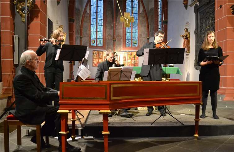 Das Ensemble „Musici di Sayn“ begeisterte die Zuhörer.E.T. Müller