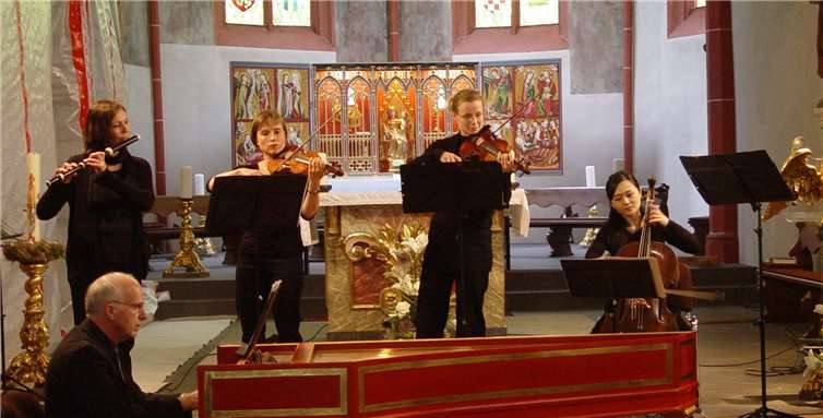 Das Ensemble „Musici di Sayn“ bringt am 27. September Werke von Bach, Händel und Telemann zu Gehör. Quelle: ETM