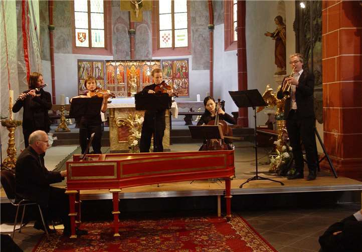 Das Ensemble Musici di Sayn feiert sein Jubiläum in der Abteikirche. Foto: privat