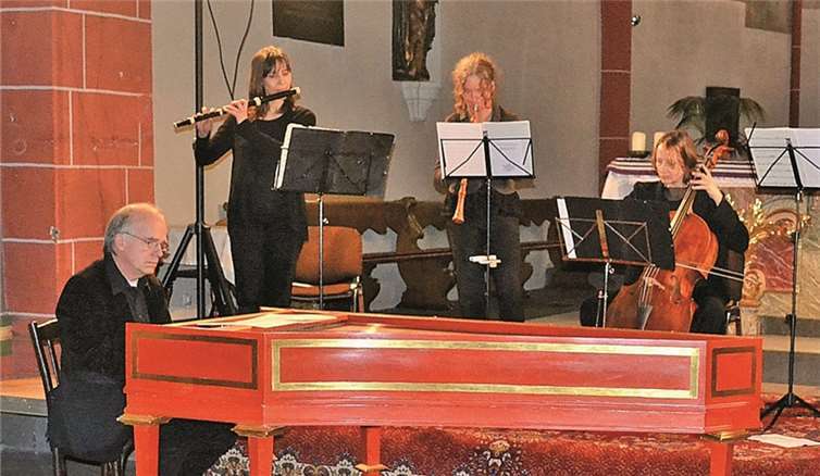 Das Ensemble „Musici di Sayn“ präsentiert unter anderem die Uraufführung einer „wiederentdeckten“ Notenschrift.privat