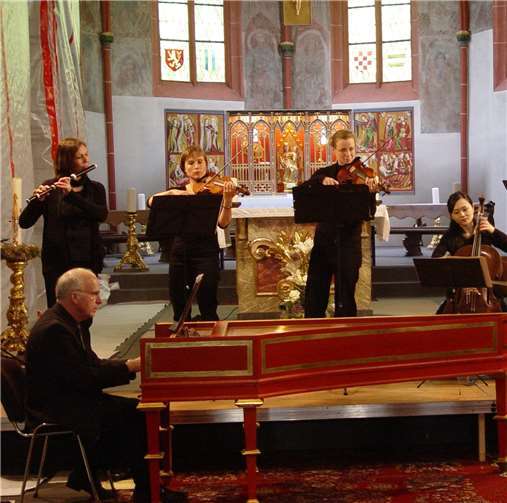 Das Ensemble „Musici di Sayn“ spielt am Sonntag, 27. September in der Abteikirche in Sayn. Foto: Privat