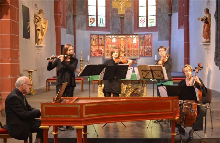 Das Ensemble „Musici di Sayn“ spielte unbekannte Werke der Mannheimer Schule um Kurfürst Karl Theodor aus der Zeit zwischen 1745 und 1775. privat