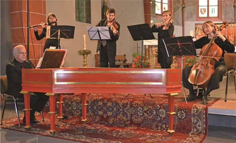 Das Ensemble „Musici di Sayn“.privat