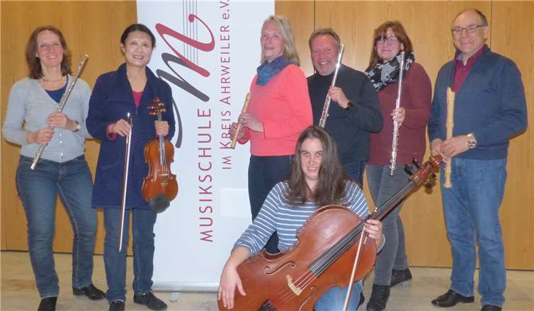 Das Ensemble XL der Kreismusikschule.Quelle: Musikschule im Kreis Ahrweiler e.V.