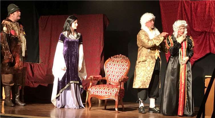 Das Ensemble des Theater Mittelrhein begeisterte die Zuschauer.Privat