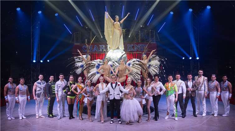 Das Ensemble des Zirkus Knie.  Foto: Zirkus Knie