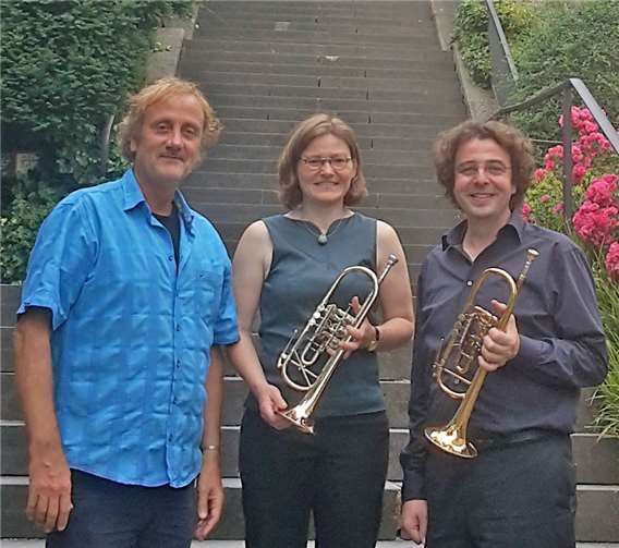 Das Ensemble spielt in der Marktkirche. Privat