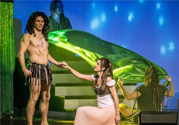 Das Ensemble von „Musical Magics“ präsentiert z.B. auch Musikstücke aus dem Musical „Tarzan.“ privat