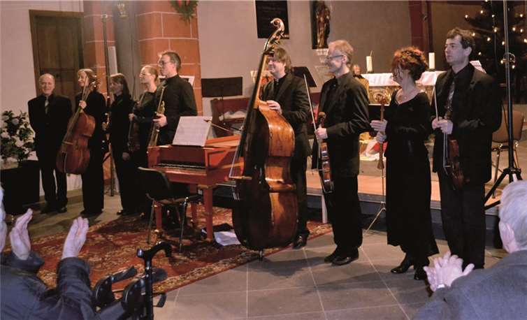 Das Ensembles Musici di Sayn begeisterte die Zuhörer. privat