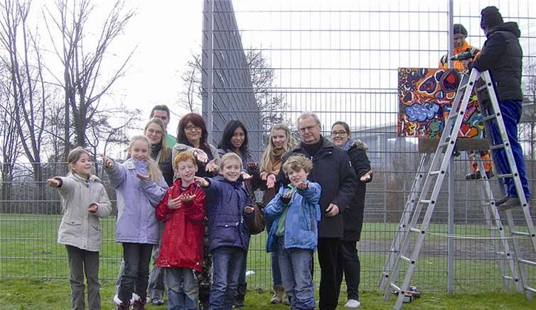 Das Ergebnis der Kreativaktion kann sich sehen lassen.Stadt Bad Neuenahr-Ahrweiler